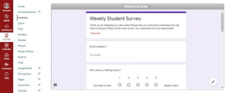 How to distribute weekly exit tickets to check-in on students - IT ...