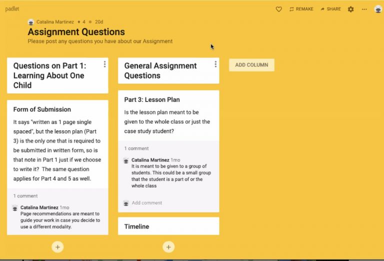 How to utilize Padlet, a customizable bulletin board - IT Teaching ...